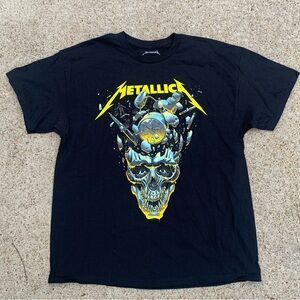 Metallica Black Graphic Tour 23-24 T-Shirt XL